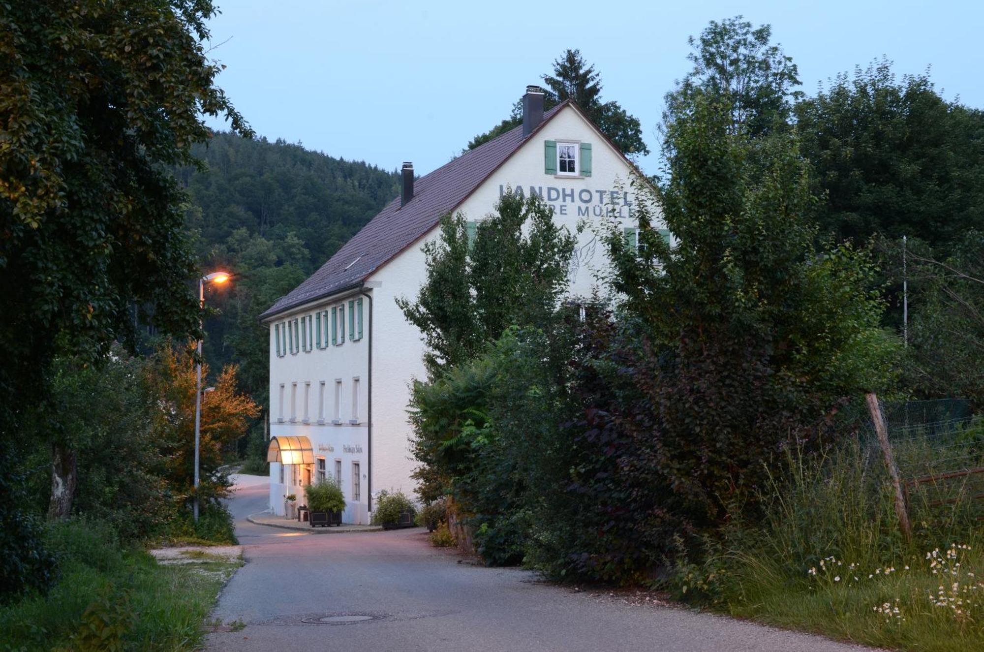 Landhotel Untere Muehle Strassberg Kültér fotó