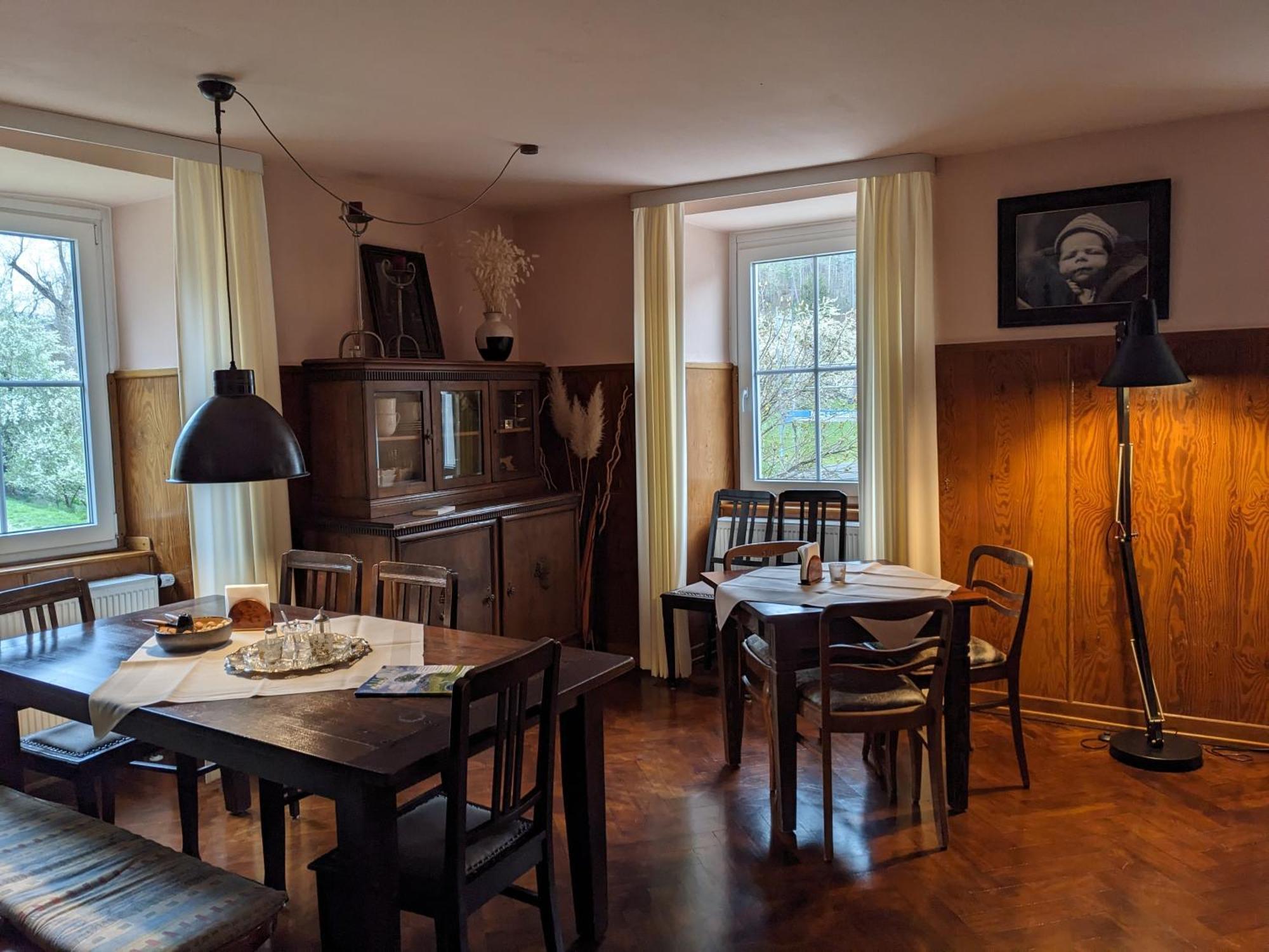 Landhotel Untere Muehle Strassberg Kültér fotó