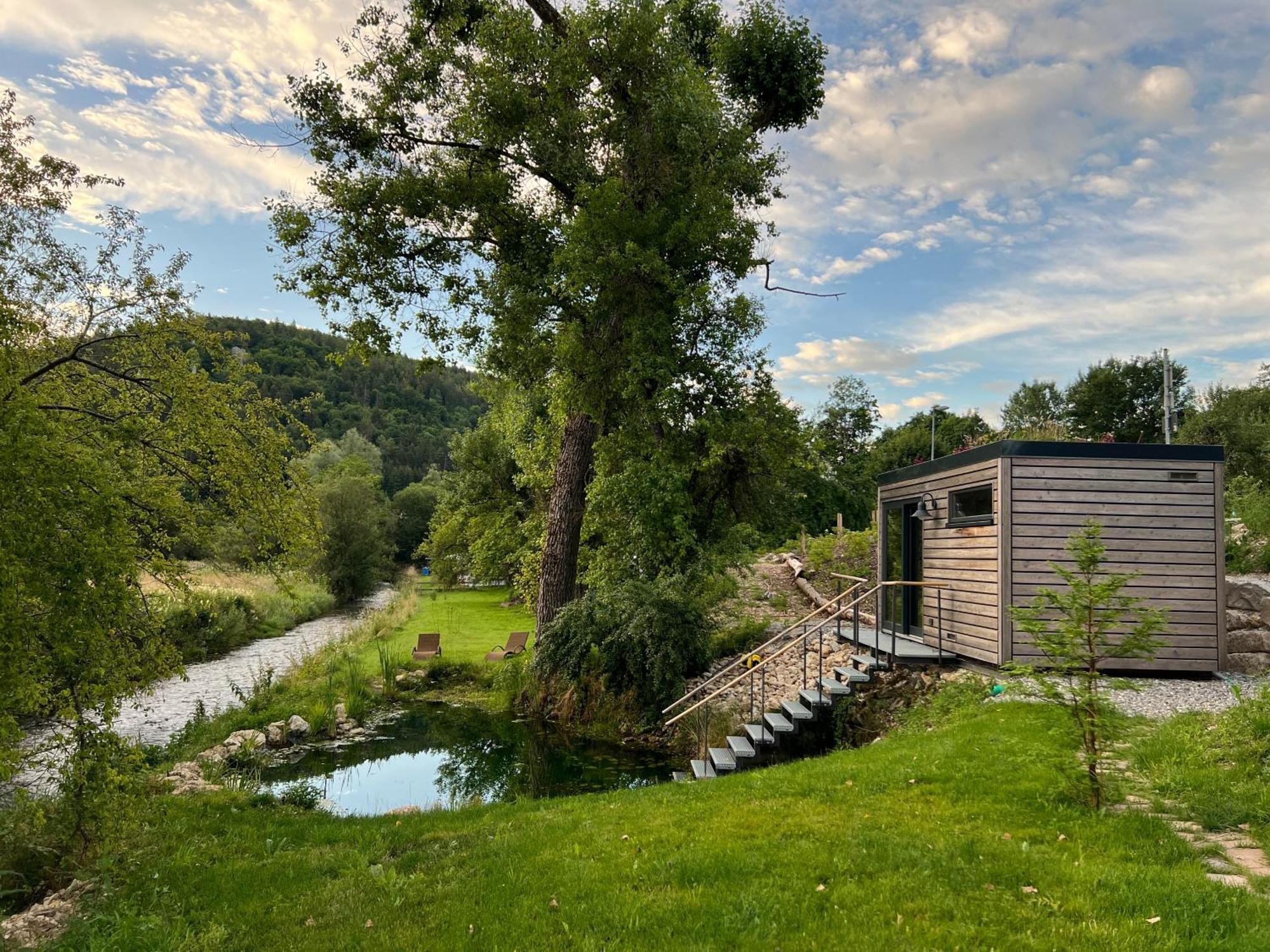 Landhotel Untere Muehle Strassberg Kültér fotó